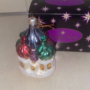 Christopher Radko Glass Christmas Ornament 
Russian Cathedral